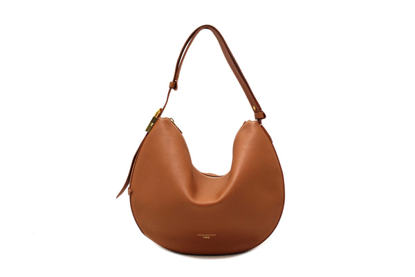 Louis Vuitton Brown Leather Lowkey Cookie MM Hobo Bag