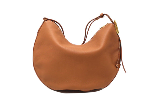 Louis Vuitton Brown Leather Lowkey Cookie MM Hobo Bag