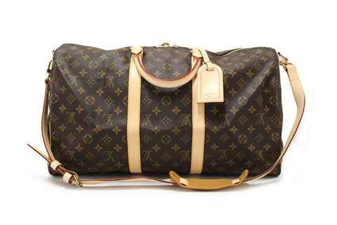 NEW Louis Vuitton Classic Monogram Keepall 50 Travel Bag