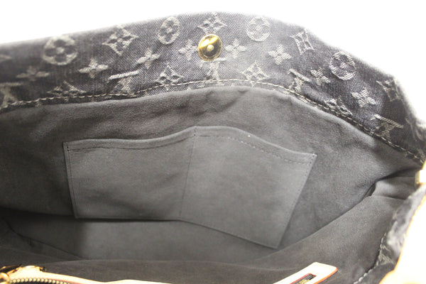 Louis Vuitton Black Monogram Denim Denim Daily PM Hobo Shoulder Bag
