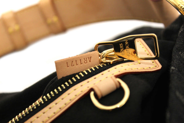 Louis Vuitton Black Monogram Denim Denim Daily PM Hobo Shoulder Bag
