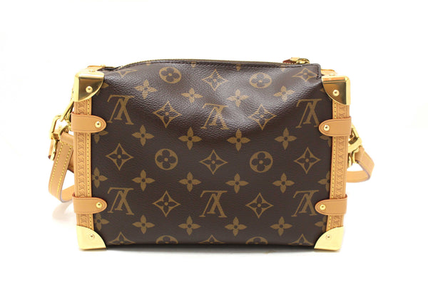 Louis Vuitton Classic Monogram Side Trunk MM Handbag and Crossbody