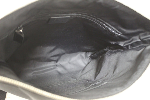 Gucci Black Techno Canvas Web Messenger Bag