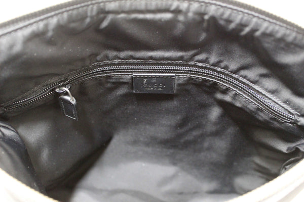 Gucci Black Techno Canvas Web Messenger Bag