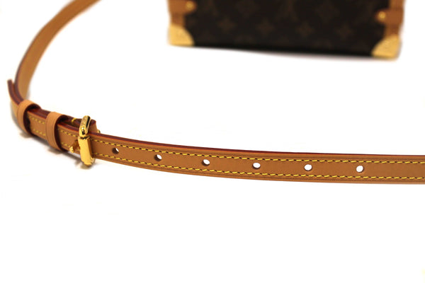 Louis Vuitton Classic Monogram Side Trunk MM Handbag and Crossbody