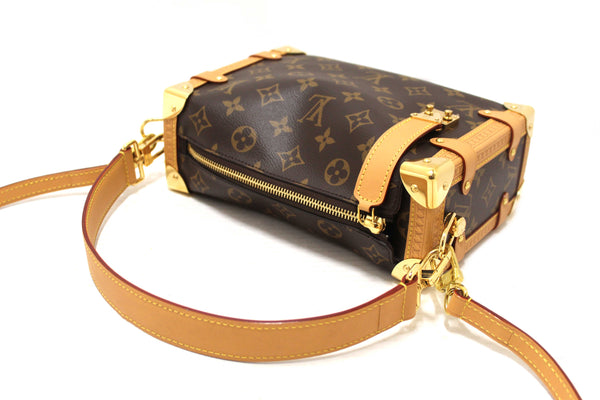 Louis Vuitton Classic Monogram Side Trunk MM Handbag and Crossbody