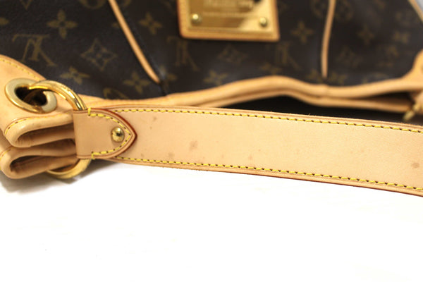 Louis Vuitton Classic Monogram Galliera PM Hobo Shoulder Bag