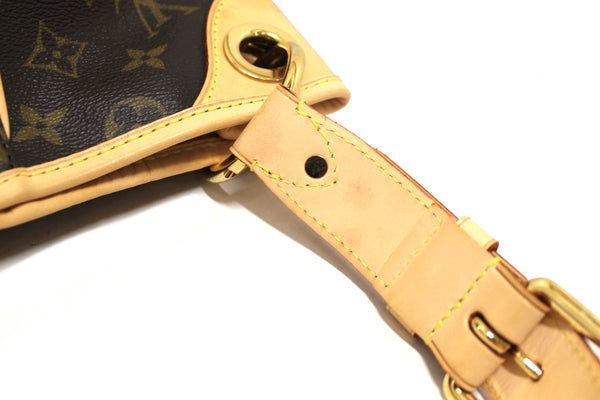 Louis Vuitton Classic Monogram Galliera PM Hobo Shoulder Bag