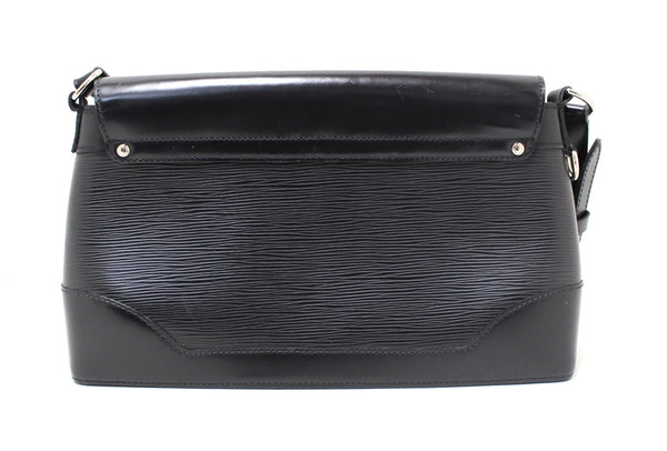 Louis Vuitton Black Epi Leather Bagatelle PM Shoulder Bag