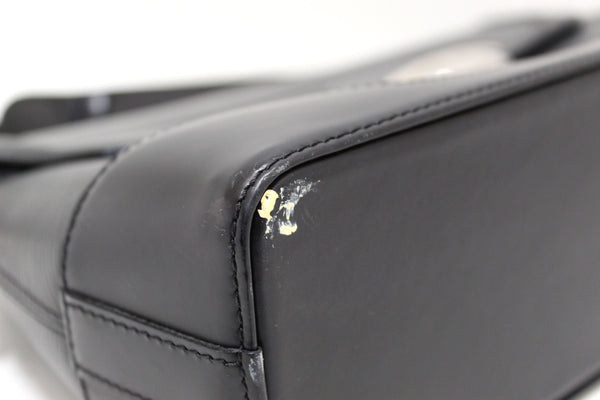 Louis Vuitton Black Epi Leather Bagatelle PM Shoulder Bag