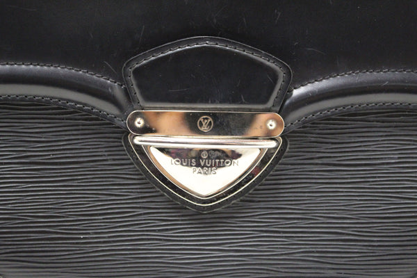 Louis Vuitton Black Epi Leather Bagatelle PM Shoulder Bag