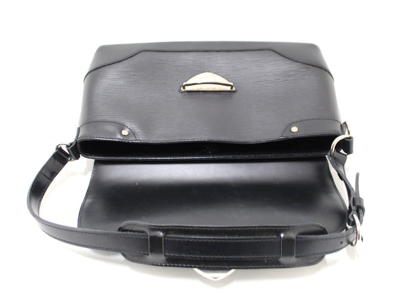 Louis Vuitton Black Epi Leather Bagatelle PM Shoulder Bag