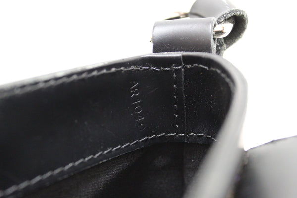 Louis Vuitton Black Epi Leather Bagatelle PM Shoulder Bag