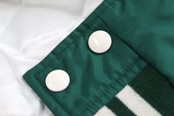 Celine Green Nylon Varsity Jacket Size 34