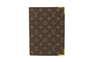 Vintage Louis Vuitton Monogram Canvas Desk Agenda Cover