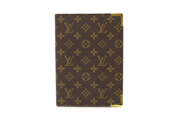 Vintage Louis Vuitton Monogram Canvas Desk Agenda Cover