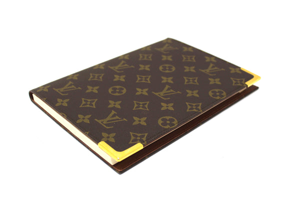 Vintage Louis Vuitton Monogram Canvas Desk Agenda Cover