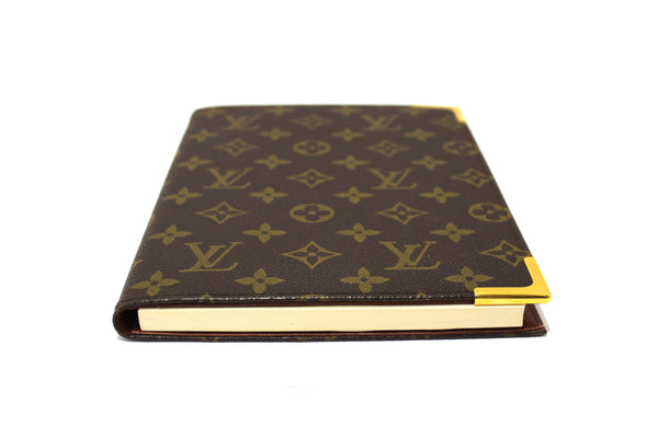 Vintage Louis Vuitton Monogram Canvas Desk Agenda Cover