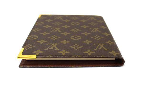 Vintage Louis Vuitton Monogram Canvas Desk Agenda Cover