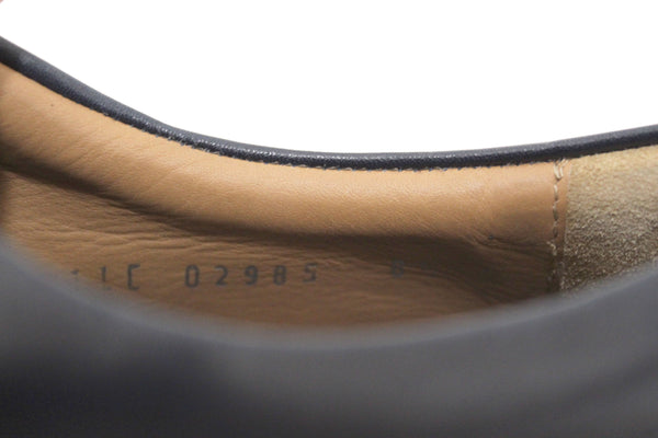 SalvatoreFerragamo Salvatore Ferrgamo Men's Blue Calf Leather Wingtip  | Italystation.com - Shop Now at italystation.com
