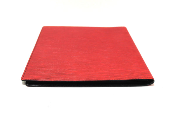 Louis Vuitton Red Epi Leather Desk Agenda Cover