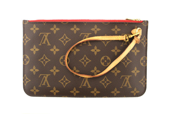 Louis Vuitton Classic Monogram Neverfull MM Tote Shoulder Bag