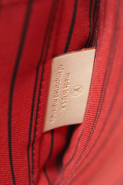 Louis Vuitton Classic Monogram Neverfull MM Tote Shoulder Bag