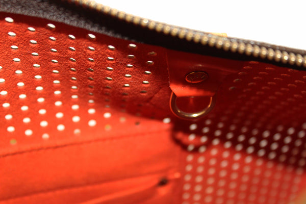 Louis Vuitton Limited Edition Orange Monogram Perforated Speedy 30 Handbag