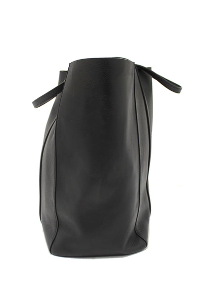 Balenciaga Black Calfskin Leather Everyday Small Tote Bag