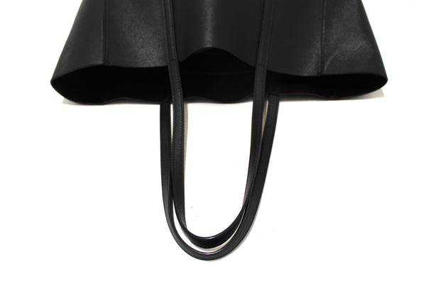 Balenciaga Black Calfskin Leather Everyday Small Tote Bag