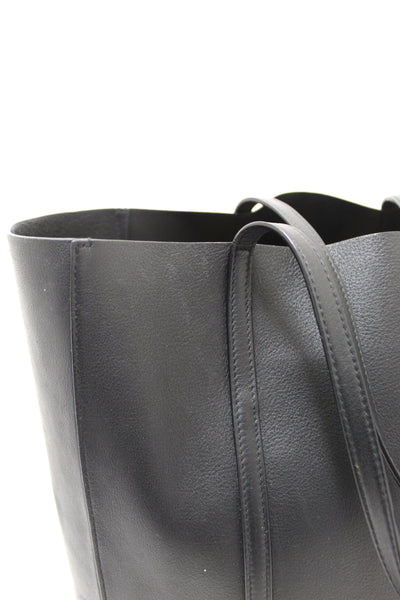 Balenciaga Black Calfskin Leather Everyday Small Tote Bag