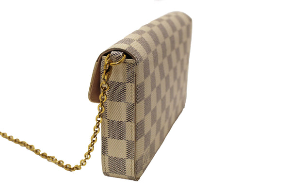 Louis Vuitton Damier Azur Felicie Pochette Crossbody Bag