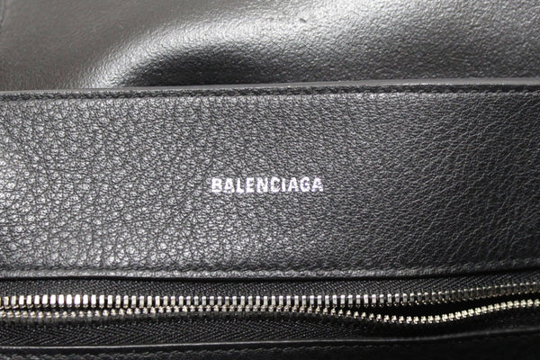 Balenciaga Black Calfskin Leather Everyday Small Tote Bag