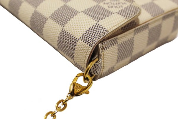 Louis Vuitton Damier Azur Felicie Pochette Crossbody Bag