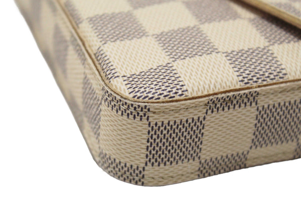 Louis Vuitton Damier Azur Felicie Pochette Crossbody Bag