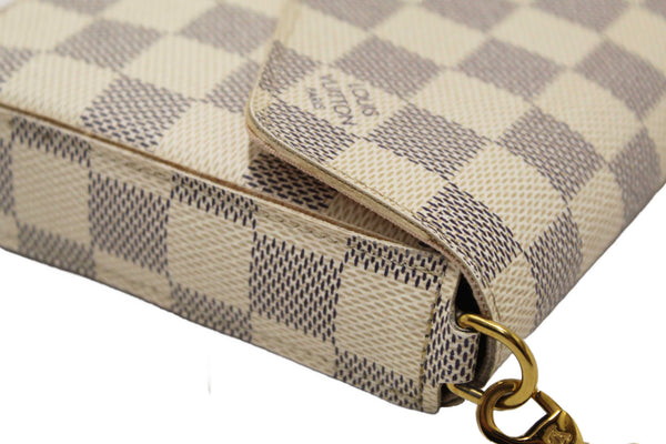 Louis Vuitton Damier Azur Felicie Pochette Crossbody Bag