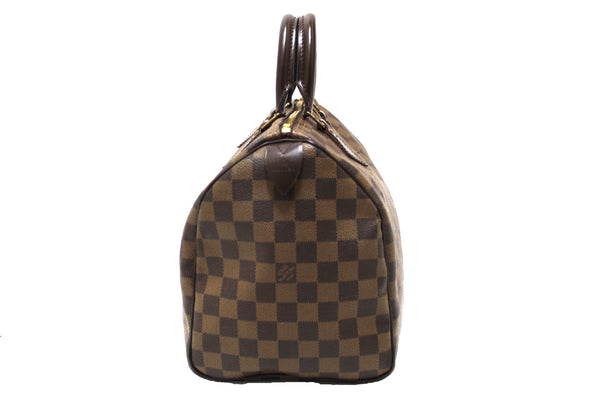 Louis Vuitton Damier Ebene Speedy 30 Handbag