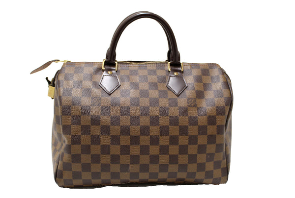 Louis Vuitton Damier Ebene Speedy 30 Handbag