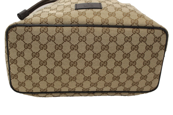 Gucci Beige GG Canvas Drawstring Medium Backpack 449175