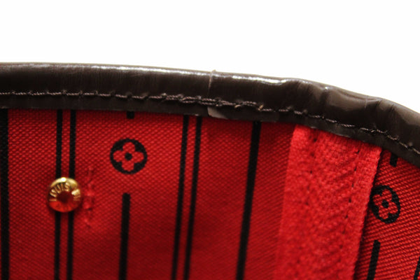 Louis Vuitton Damier Ebene Neverfull PM Tote Bag
