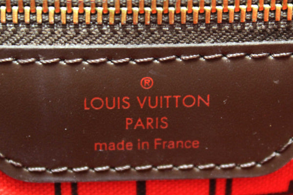 Louis Vuitton Damier Ebene Neverfull PM Tote Bag