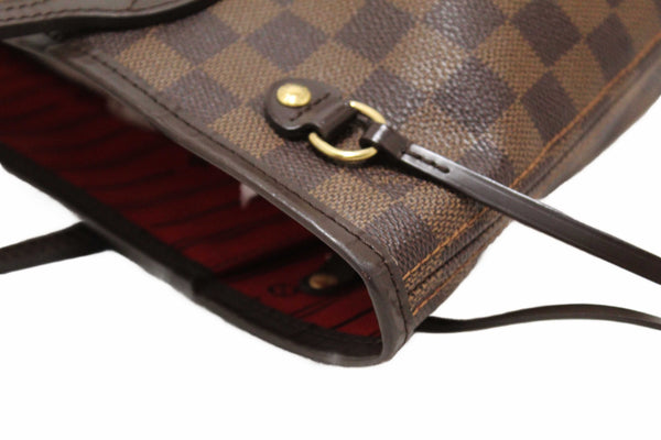 Louis Vuitton Damier Ebene Neverfull PM Tote Bag