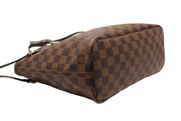 Louis Vuitton Damier Ebene Neverfull PM Tote Bag