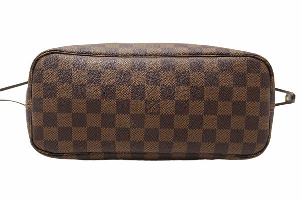 Louis Vuitton Damier Ebene Neverfull PM Tote Bag