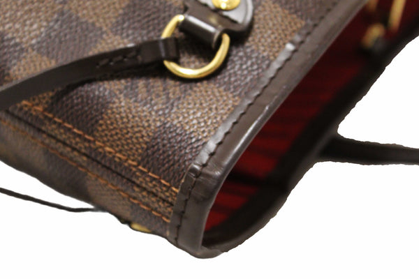 Louis Vuitton Damier Ebene Neverfull PM Tote Bag