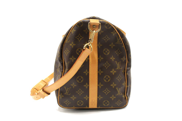 Louis Vuitton Classic Monogram Keepall 50 Travel Bag