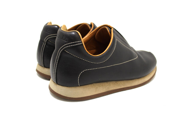 Hermes Black Sneakers Shoes Size 37