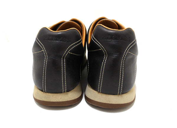 Hermes Black Sneakers Shoes Size 37