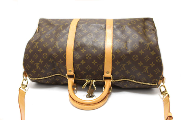 Louis Vuitton Classic Monogram Keepall 50 Travel Bag