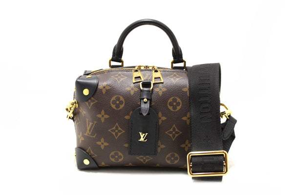 Louis Vuitton Classic Monogram Petite Malle Supple Crossbody Bag